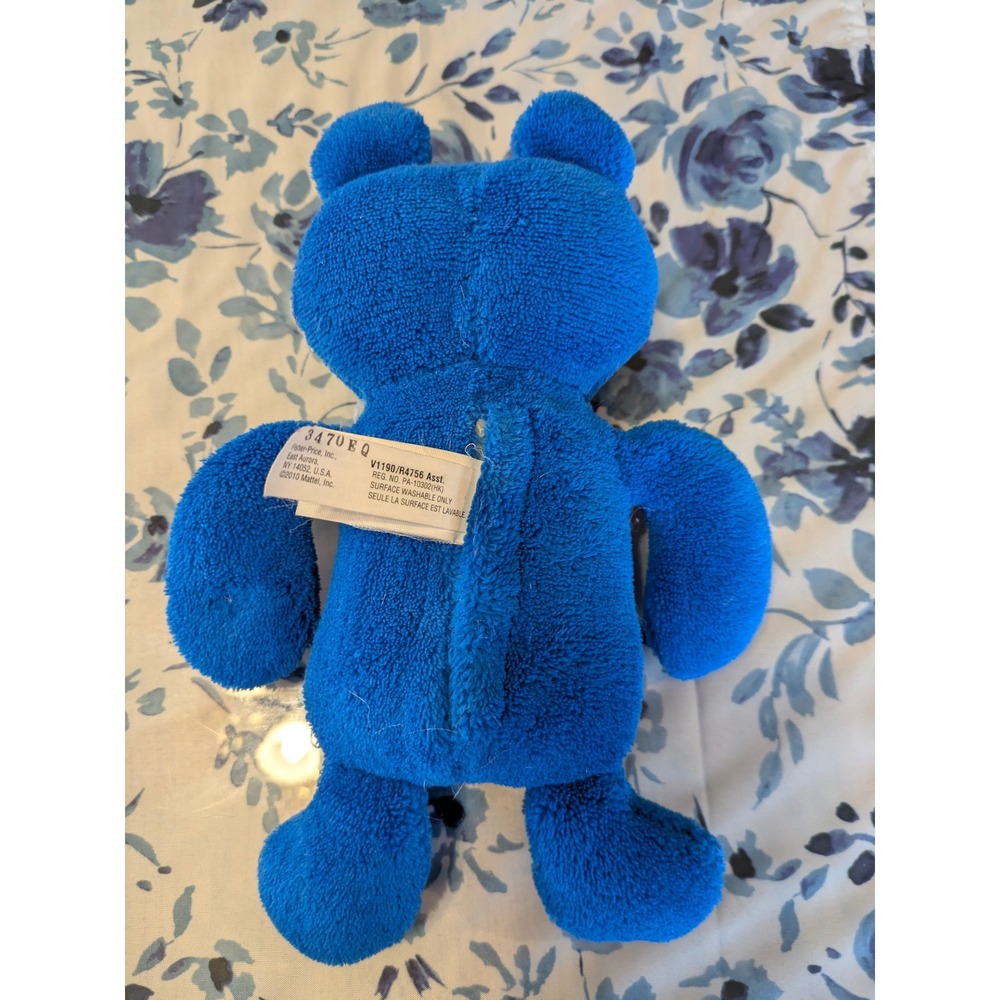Sing-A-Ma-Jigs Blue Plush With Green Lips WORKS - Picture 3 of 3
